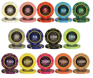 14g poker chips customized Las Vegas high quality cheap chips poker personalizzate