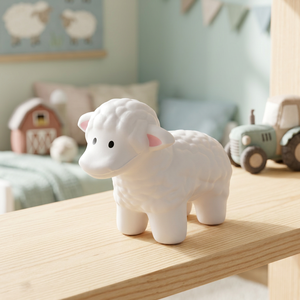 Balle anti-stress en PU personnalisée en forme de mouton, jouet sensoriel souple pour enfants et adultes - Product Image 2