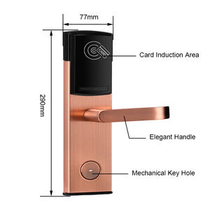 מלון ניהול תוכנת מערכת גישה מפתחות וכרטיסים Rfid מלון דיגיטלי חכם דלת מנעול - Product Image 2
