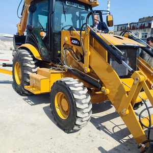 รถแบคโฮตัก420F ล้อยางพร้อมส่วนประกอบหลัก420เครื่องยนต์ปั๊มมอเตอร์เกียร์รถตักตีนตะขาบใหม่4*4 - Product Image 3