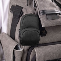 Pochette de voyage portable en nylon personnalisée pour écouteurs, porte-monnaie, porte-cartes, porte-clés, mini sac pour écouteurs