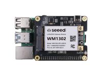 BSSY)Makerfabs WM1302 LoRaWAN Gateway Raspberry Pi Hat basé sur le concentrateur LoRa Semtech SX avec module GPS intégré