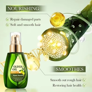 Cgboom Restoration Essential OEM Olive Repair Essence, Huile capillaire réparatrice pour cheveux abîmés et anti-fourches - Product Image 1