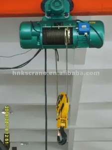 China High Quality CD1 Type 1t 2t 3t 5t 6t 8t 10t Wire Rope Electric Hoist Price