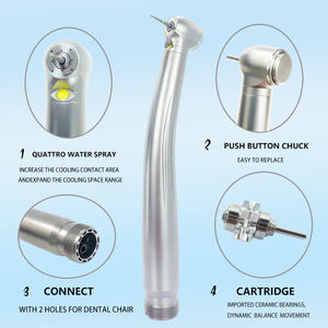CP-LB2 Стоматологическая наконечник, Кнопочная керамическая турбина, высокоскоростные зубные дрели, высокоскоростные дрели для чистки зубов с электронным генератором - Product Image 3
