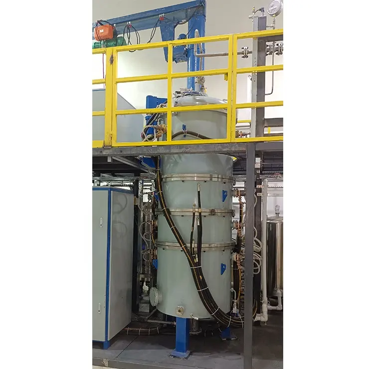 Horno de deposición de vapor SiOx CVD procesamiento de gas de hidrocarburos C3H8 y SiC