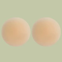 Cache-tétons ronds pour femmes, cache-tétons en silicone invisibles, adhésifs, respirants, réutilisables, confortables