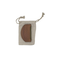 Peigne à cachemire en bois de cèdre avec logo personnalisé, éliminateur de bouloches, rasoir multi-tissus, peigne anti-bouloches pour pulls