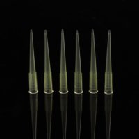 Pipettes filtrées de laboratoire jetables bon prix jaune bleu clair modèle 10ul en boîte de Chine