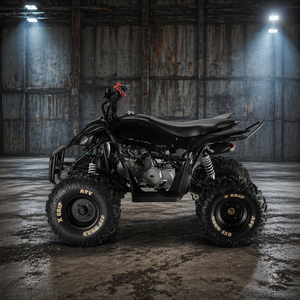 <span class=keywords><strong>Quad</strong></span> tout-terrain 125 cm³ 4 temps refroidi par air avec démarreur électrique certifié CE pour jeunes - Product Image 5