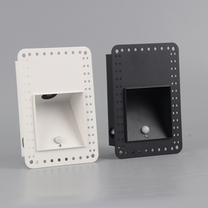 Moderne 3W IP30 Indoor LED Einbau leuchte Bewegungs sensor Aktivierte Wandt reppe beleuchtung mit rechteckigem Fußabdruck - Product Image 1