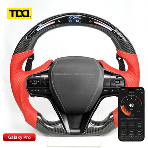 Volante deportivo de fibra de carbono TDD LED para Lexus LC500, volante personalizado original - Product Image 1