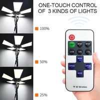Conpex produsen lampu multifungsi luar ruangan lampu batang logam teleskopik DC 12V lampu Remote Control LED lentera berkemah
