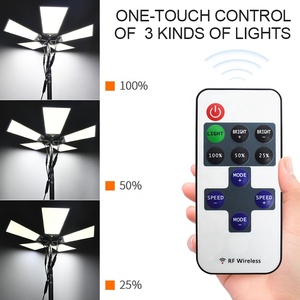 Conpex nhà sản xuất ngoài trời đa chức năng đèn DC 12V Kính thiên văn kim loại thanh ánh sáng điều khiển từ xa LED cắm trại đèn lồng - Product Image 4