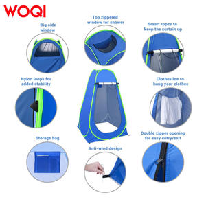 Tente de Douche/WC Portable WOQI 120x120x190cm Imperméable Pop-Up pour Camping, Vestiaire Extérieur, Installation Facile - Product Image 5