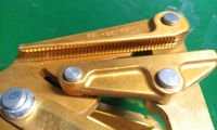 Serre-câble réglable à angle droit en alliage d'aluminium métrique, outils pour fils isolés, finisseur, tendeur de câble de mise à la terre, support ISO9001