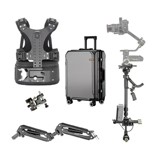 Laing m30f colete para fotografia profissional, carga de pagamento 6-15kg, steadicam, suporte duplo para fotografia