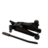 Cric de levage automobile en acier noir de 2 tonnes avec boîte de rangement