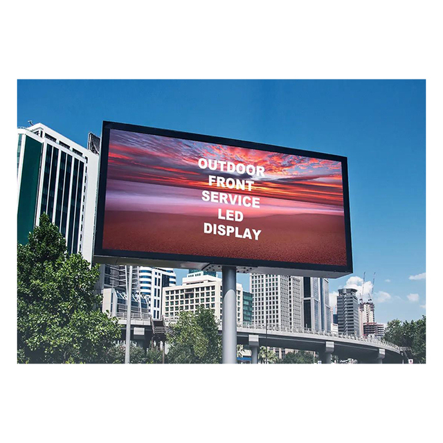 Outdoor Full Color P8 Waterproof LED Advertising Billboard Display Screen with Novastar System 2-Year Warranty