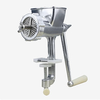 Machine à granulés d'aliments pour animaux domestiques à manivelle, structure métallique, petite taille, pour la production de granulés d'aliments pour oiseaux, porcs et animaux de petite ferme