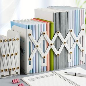 Sujetadores de Libros Metálicos Retráctiles para Oficina, Escuela y Biblioteca, Soporte para Libros de Lectura con Diseño de Dibujos Animados - Product Image 1