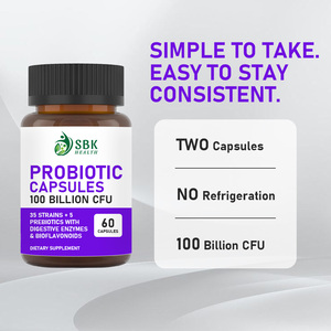 Cápsulas Probióticas de Marca Privada con Complejo de Enzimas Digestivas que te Ayudan a Mantener un Microbioma Ligero y Refuerzan el Sistema Inmunitario - Product Image 3