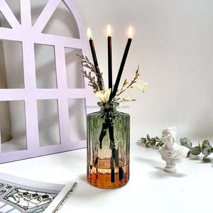 Vela eterna Quema <span class=keywords><strong>de</strong></span> larga duración DIY Varias escenas del mundo del mar Puentes pequeños y casas fluidas - Product Image 1