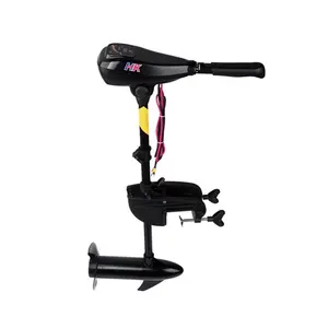 Pervane dağı balıkçı kayık Dc elektrikli gemi vinci motorları dıştan takma Ultralight Trolling Motor