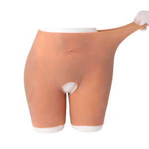 Culotte en silicone sans couture pour travestis, taille haute, gros fessier, filles, chatte, vagin, culotte, leggings grande taille pour femmes - Product Image 4