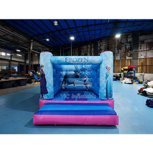 نطاط قابل للنفخ <span class=keywords><strong>Queen</strong></span> Elsa قابل للنفخ تجاري صيني قابل للنفخ منزل ملعب للأطفال قابل للنفخ ترامبولين - Product Image 2
