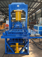 Promotion à bas prix Machine de brique de bloc de recyclage de plastique entièrement automatique Ligne de production de carreaux de sol en sable PE en plastique hydraulique