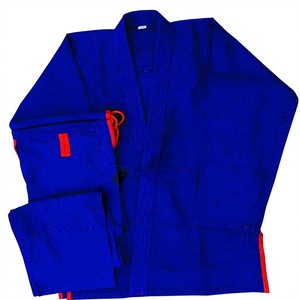 Logotipo personalizado 100% algodón tejido de perlas 450 Gsm tela Jiu Jitsu y Karate GI Gi artes marciales uniforme BJJ ropa - Product Image 1