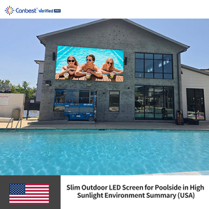 Pantalla LED para Publicidad Exterior Canbest Apro P6 <span class=keywords><strong>de</strong></span> 6.67 mm, 4800x2880 mm, 15.7x9.4 pies, para <span class=keywords><strong>Plaza</strong></span> Comercial en Ecuador - Product Image 5