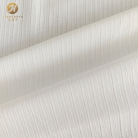 Tela Deportiva de Alta Elasticidad, Transpirable y Ligera, 88% Nailon, 12% Elastano, Tejido de Punto Acanalado, Hilo 70D, 145gsm