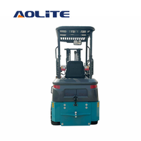 AOLITE FL12 CE standard batterie au lithium chariot élévateur chargeuse sur pneus mini frontal compact batterie chariot élévateur chargeuse sur pneus à vendre