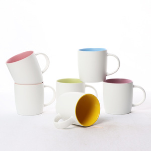 <b>Ceramic</b> Mug 401-500ml Matte Finish Microwave Safe Household <b>Cup</b> With Color Glaze For Gifts And Daily Use - Product Image 1