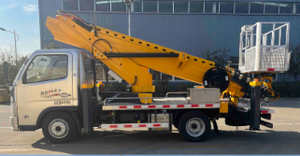 Nacelle é<span class=keywords><strong>l</strong></span>évatrice à flèche haute portée Euro VI pour la réparation des lignes électriques, <span class=keywords><strong>l</strong></span>'entretien des té<span class=keywords><strong>l</strong></span>écommunications, camion plateforme <span class=keywords><strong>de</strong></span> travail en hauteur diesel 100 km/h 132 CV - Product Image 3