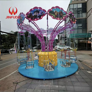 <span class=keywords><strong>Silla</strong></span> Voladora para Niños de 12 Plazas, Atracción de Parque de Diversiones, Columpio Giratorio para Exteriores para Centros Comerciales - Product Image 3