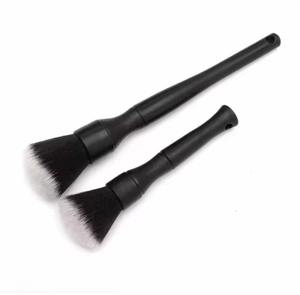 NIKO Lot de 2 brosses de detailing automobile, brosses synthétiques pour intérieur et extérieur, brosses de nettoyage pour voitures - Product Image 1