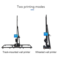Dispositivo de impresión de pared fácil de usar para ilustraciones detalladas Máquina de pintura de pared vertical Impresora de paredes 3D de inyección de tinta UV