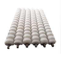 Brosse à rouleaux en nylon cylindrique à motif spiralé de taille personnalisée pour le polissage des capsules
