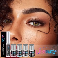 Traitement de rehaussement des cils sain, kit de rehaussement des cils à la kératine, ingrédients doux et non irritants pour salon, kit de rehaussement des sourcils et des cils