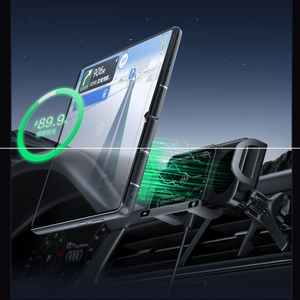 Soporte para Teléfono de Coche con Carga Rápida Inalámbrica, Plegable, para Pantalla, Artículos Inteligentes para el Hogar - Product Image 2