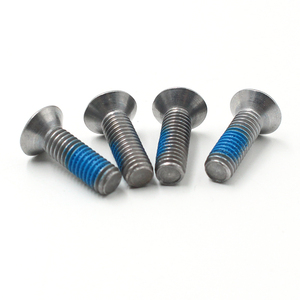 Nylon Màu Xanh vá Bolt M5 đầu máy chủ đề Torx Đầu phẳng Loose-Fitting countersunk chống thả đầu chống lỏng nylock vít - Product Image 4