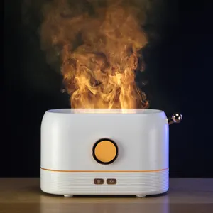 Flame Diffuser Humidifier Ultrasonic USB Flame Humidifier Essential Oil Aroma Diffusers humidifier air home