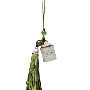 Colgante Luminoso de Loto Calado con Borla 2.8x2.5cm, Amuleto Temático para Bolso, Teléfono, Llavero, Regalo Unisex - Product Image 5
