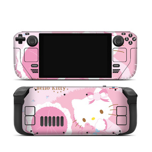 Pegatina de PVC impermeable para Steam Deck de Hello Kitty para jugadores de videojuegos - Product Image 5