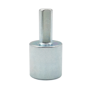 Adaptateur de perceuse à vis sans fin pour vérin à ciseaux de camping-car en acier robuste, adaptateur de vérin à entraînement hexagonal de 3/4 po compatible avec les perceuses électriques de 3/8 po et 1/2 po JX24025 - Product Image 2