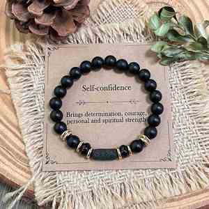 Natural Stone <b>Bracelet</b> Colorful Glass Beaded Creative Flow Expert High Profit Margin Item Bulk Order Customization - Product Image 2
