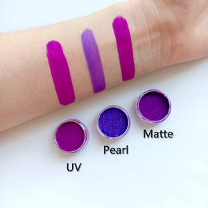 Delineador de Ojos Pastel con Logotipo Personalizado, Pintura Facial Activada por Agua a Base de Plantas Naturales con Brillo UV, Maquillaje de Marca Privada, Delineador de Ojos Gráfico Dividido - Product Image 5